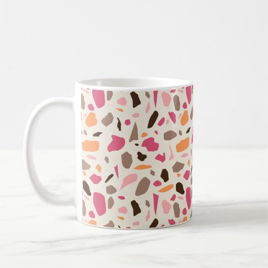 Terrazzo Muster Kaffeetasse (Links)