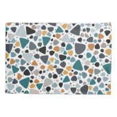 Terrazzo Muster Kissenbezug (Rückseite-Links)