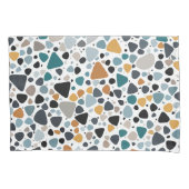 Terrazzo Muster Kissenbezug (Vorderseite-Links)