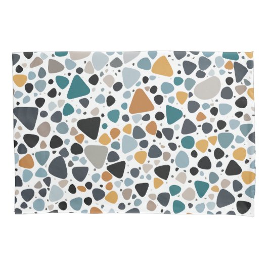 Terrazzo Muster Kissenbezug (Vorderseite-Links)
