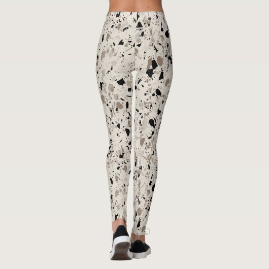 Terrazzo Muster Leggings (Rückseite)