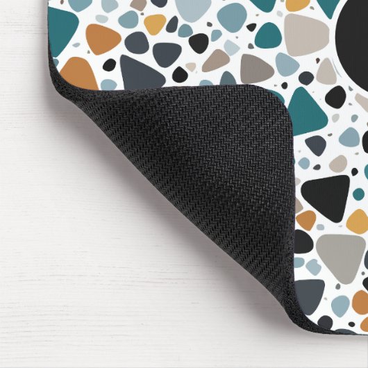 Terrazzo Muster Mousepad (Ecke)