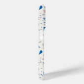 Terrazzo Muster neutrales natürliches Elegant Case-Mate iPhone Hülle (Rückseite / Rechts)