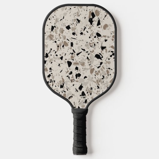 Terrazzo Muster Pickleball Schläger (Vorderseite)
