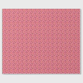Terrazzo Muster Pink Geschenkpapier (Flach)