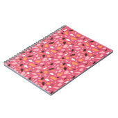 Terrazzo Muster Pink Notizblock (Linke Seite)