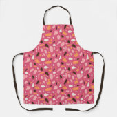 Terrazzo Muster Pink Schürze (Vorderseite)