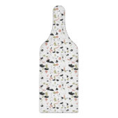 Terrazzo-Muster Schneidebrett (Vorderseite)