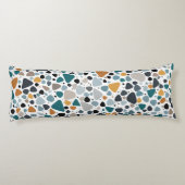 Terrazzo Muster Seitenschläferkissen (Rückseite)