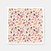 Terrazzo Muster Serviette (Vorderseite)