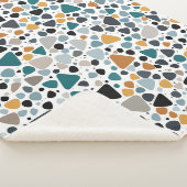 Terrazzo Muster Sherpadecke (3/4)
