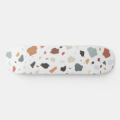 Terrazzo Muster Skateboard (Horizontal)