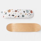 Terrazzo Muster Skateboard (Horizontal)