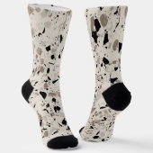 Terrazzo Muster Socken (Gewinkelt)