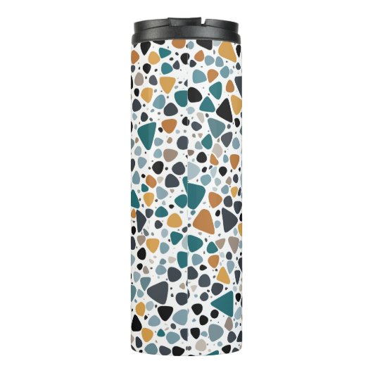 Terrazzo Muster Thermosbecher (Rückseite)