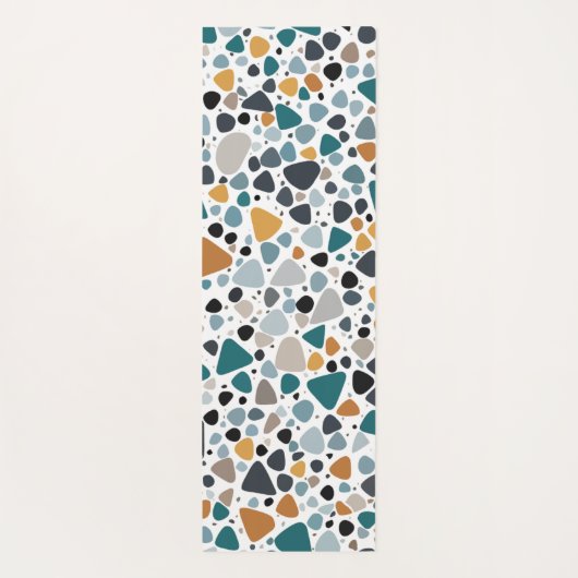 Terrazzo Muster Yogamatte (Rückseite)