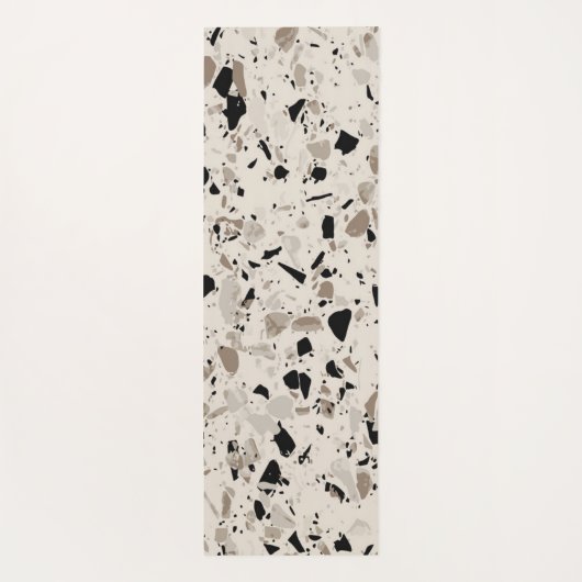 Terrazzo Muster Yogamatte (Rückseite)