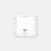 Terrazzo-Mustergebläse Post-it Klebezettel (Vorderseite)