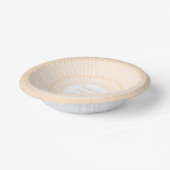 Terrazzo - Orange Peach - Papierschalen Pappteller (Gewinkelt)