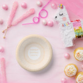 Terrazzo - Orange Peach - Papierschalen Pappteller (Party)