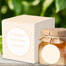 Terrazzo - Orange Pfirsich Klassische Geschenkbox