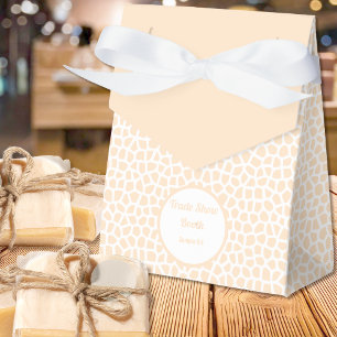Terrazzo - Orange Pfirsich Zelt Musterbox Geschenkschachtel