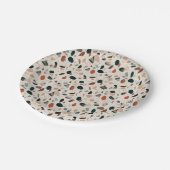 Terrazzo Pappteller (Schrägansicht)