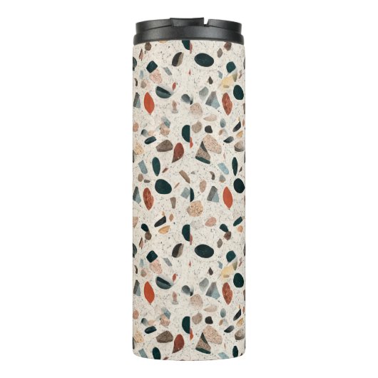 Terrazzo Personalisiert Thermosbecher (Rückseite)