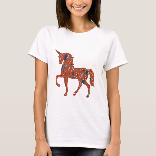 Terrazzo Pieces Unicorn T-Shirt (Vorderseite)