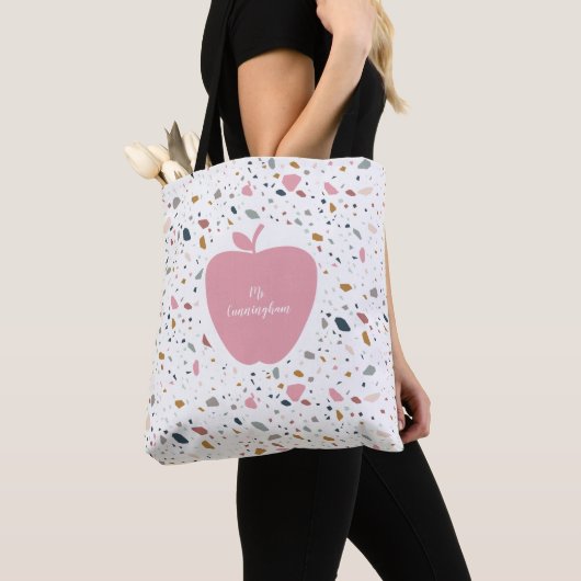 Terrazzo Pink Apfellehrer Tasche (Von Nahem)
