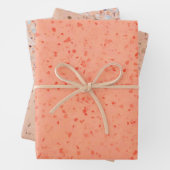 Terrazzo Retro Geschenkpapier Set (Beispiel)