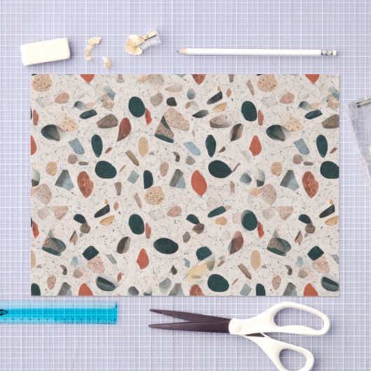 Terrazzo Seidenpapier (Handwerk)