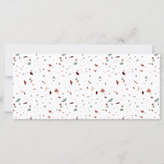 Terrazzo & Signature Script Geschenkgutschein (Rückseite)