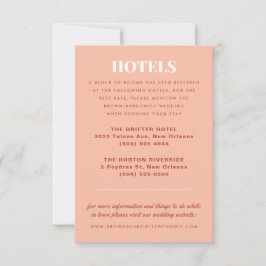 Terrazzo Slab Hochzeitskarte RSVP Karte