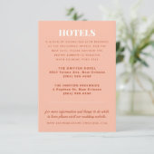 Terrazzo Slab Hochzeitskarte RSVP Karte (Stehend Vorderseite)