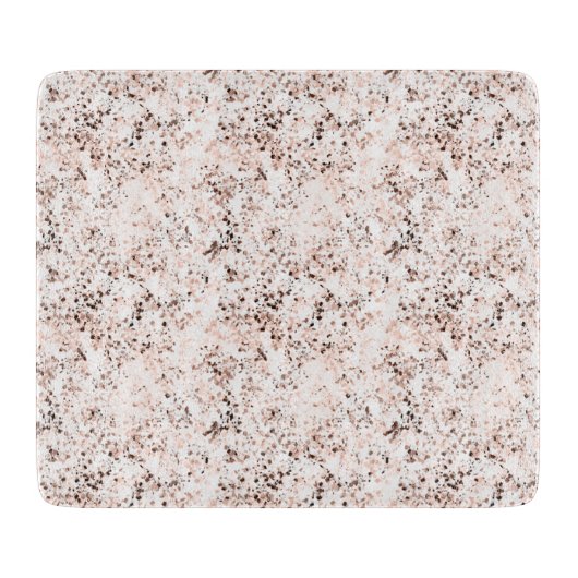 Terrazzo Speckle Fall Color Palette | Gewürz Schneidebrett (Vorderseite)