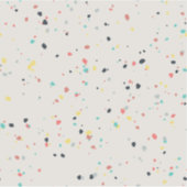 Terrazzo-Sprenkelschema nahtlos Aufkleber (Vorderseite)
