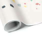 Terrazzo-Sprenkelschema nahtlos Geschenkpapier (Rolleneckpunkt)