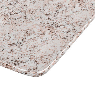 Terrazzo-Sprenkler Herbstfarbenpalette Gewürz Schneidebrett