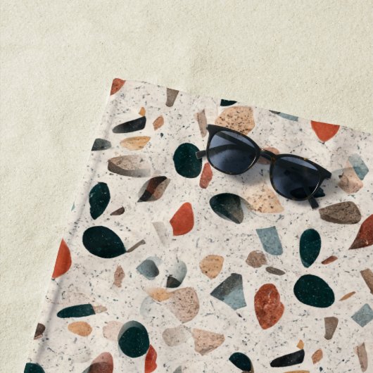 Terrazzo Strandtuch (Beispiel)