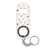 Terrazzo Style Stainless Steel Bottle Opener Mini Flaschenöffner (Rückseite)