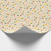 Terrazzo Textur Geschenkpapier (Ecke)