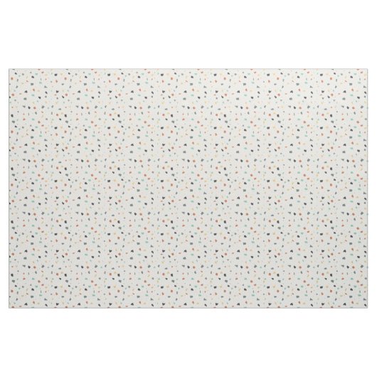 Terrazzo Tile Confetti Modern Style Earth Tones Stoff (Fat Quarter (45,7 x 55,9 cm))