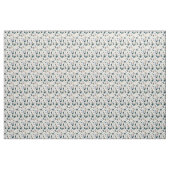 Terrazzo Tile Pattern - Green on Cream Fabric Stoff (Yard (91,4 cm))