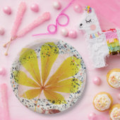 Terrazzo und botanisch pappteller (Party)