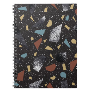 Terrazzo Vintage Oberflächengestaltung Notizblock