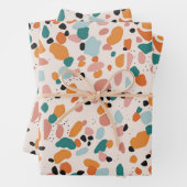 Terrazzo Wrapping Paper Geschenkpapier Set (Beispiel)