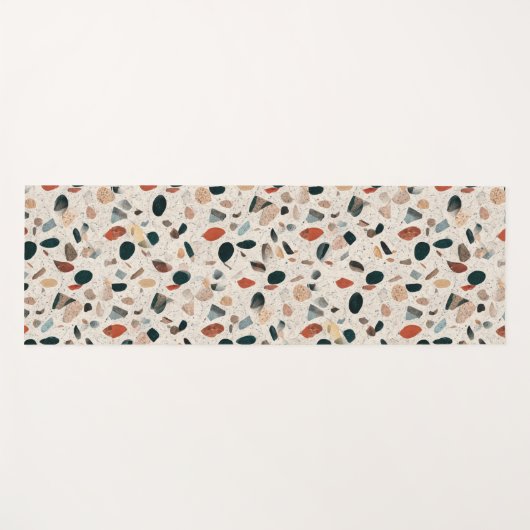 Terrazzo Yogamatte (Vorderseite (Horizontal))