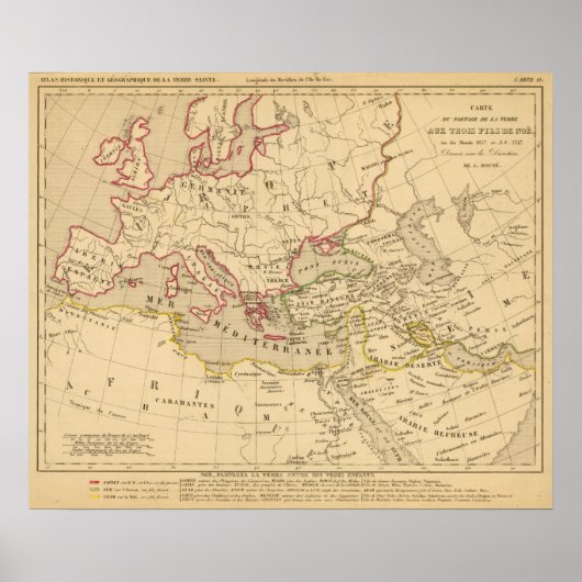 Terre aux trois fils de Noe Poster (Vorne)
