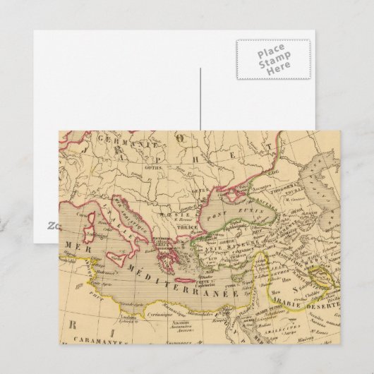 Terre aux trois fils de Noe Postkarte (Vorne/Hinten)